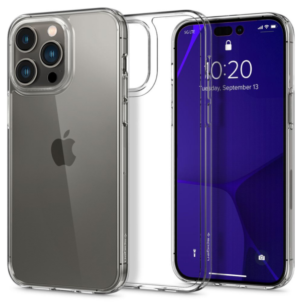 Spigen Air Hybrid ovitek za iPhone 14 Pro - prozoren - Image 8