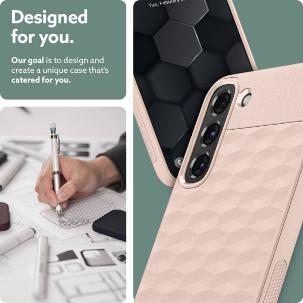 Spigen Caseology ovitek Parallax za Samsung Galaxy S22 5G roza - Image 2
