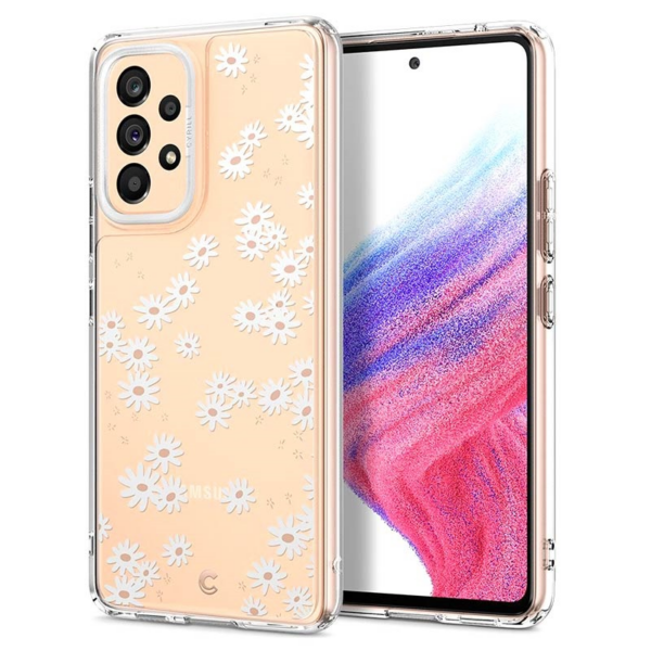 Spigen Cyrill Cecile za Samsung Galaxy A53 - White Daisy