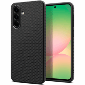 Spigen Liquid Air silikonski ovitek za Samsung Galaxy A26 črn