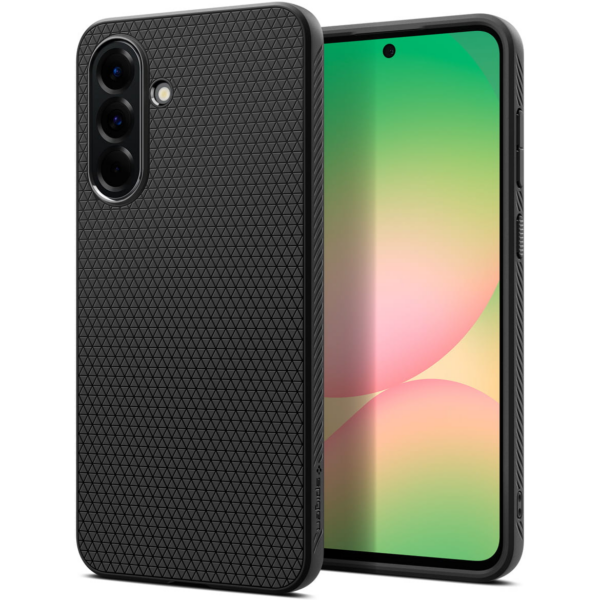 Spigen Liquid Air silikonski ovitek za Samsung Galaxy A56 črn