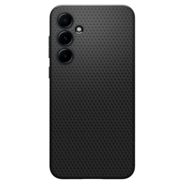 Spigen Liquid Air silikonski ovitek za Samsung Galaxy A55 črn - Image 2