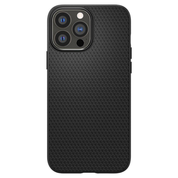 Spigen Liquid Air silikonski ovitek za iPhone 15 Pro Max 6.7 črn - Image 2