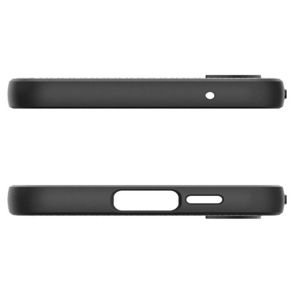 Spigen Liquid Air silikonski ovitek za Samsung Galaxy A55 črn - Image 5