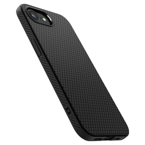 Spigen Liquid Air silikonski ovitek za iPhone 16e črn - Image 5