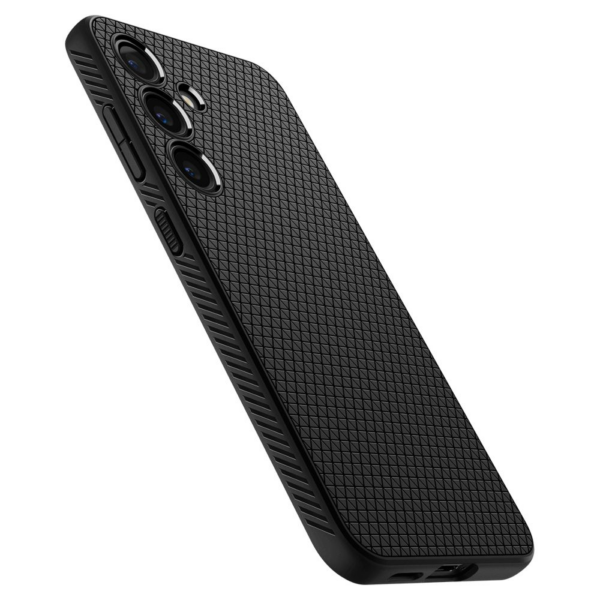 Spigen Liquid Air silikonski ovitek za Samsung Galaxy S24 5G črn - Image 8