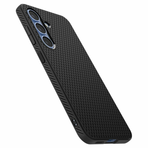 Spigen Liquid Air silikonski ovitek za Samsung Galaxy S25 5G črn - Image 9