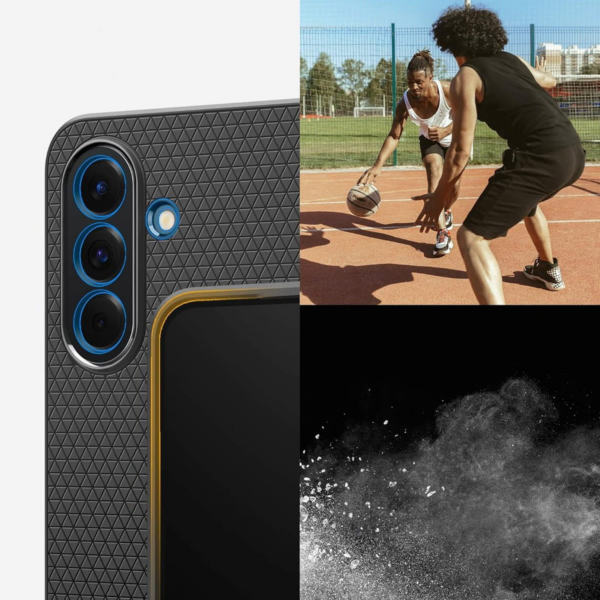 Spigen Liquid Air silikonski ovitek za Samsung Galaxy A56 črn - Image 9