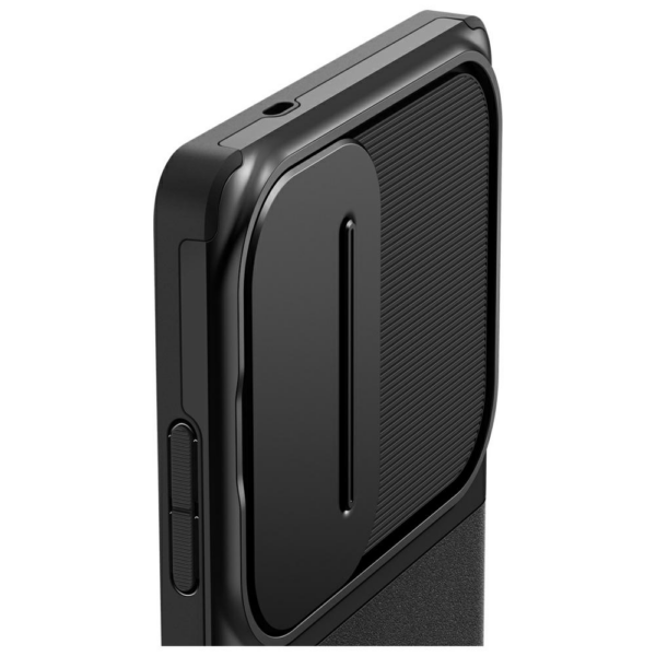 Spigen Optik Armor silikonski ovitek za Samsung Galaxy S25 Ultra 5G - črn - Image 6