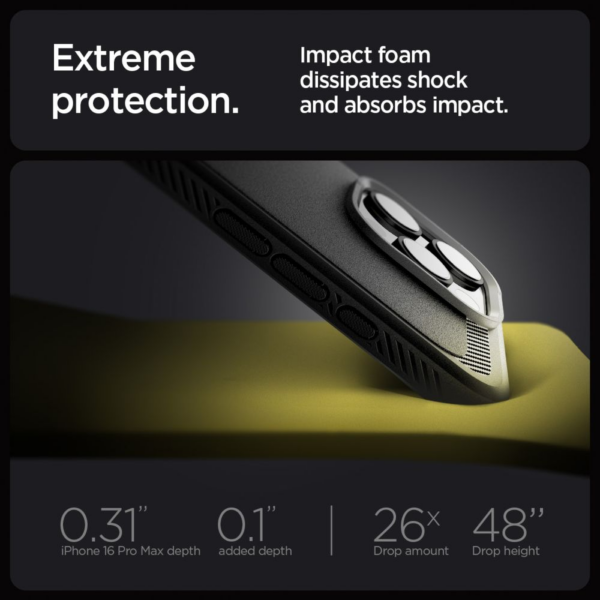 Spigen Rugged Armor MagSafe silikonski ovitek za iPhone 16 Pro Max - Image 7