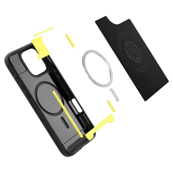 Spigen Rugged Armor MagSafe silikonski ovitek za iPhone 16 Pro - Image 7