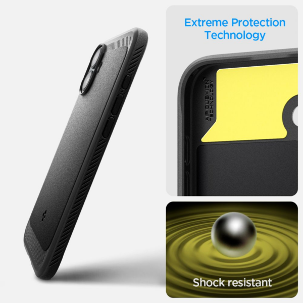 Spigen Rugged Armor MagSafe silikonski ovitek za iPhone 16 - Image 9