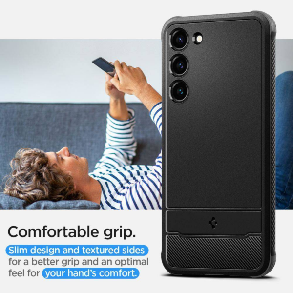 Spigen Rugged Armor silikonski ovitek za Samsung Galaxy S23 5G - Image 10