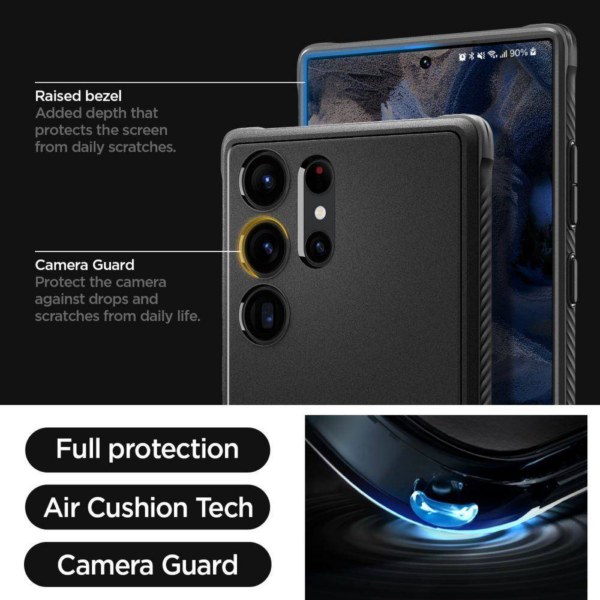 Spigen Rugged Armor silikonski ovitek za Samsung Galaxy S23 Ultra 5G - Image 10