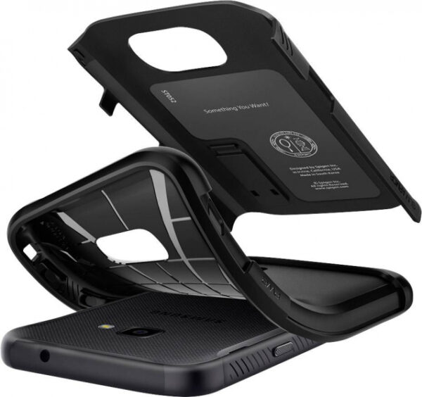 Spigen Slim Armor silikonski ovitek za Samsung Galaxy Xcover 4s G398 / 4 G390 siv - Image 3