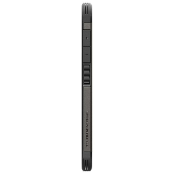 Spigen Tough Armor MagSafe silikonski ovitek odporen na udarce za Samsung Galaxy S25 5G - siv - Image 4