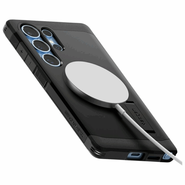 Spigen Tough Armor MagSafe silikonski ovitek odporen na udarce za Samsung Galaxy S25 Ultra 5G - Image 8