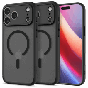 Spigen Ultra Hybrid MagSafe ovitek za iPhone 17 Pro / iPhone 18 Pro - prozorno črn