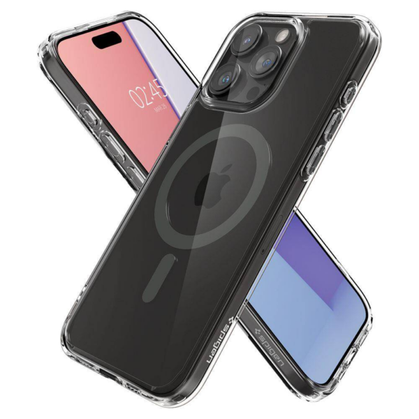 Spigen Ultra Hybrid MagSafe ovitek za iPhone 15 Pro Max prozoren - Image 8