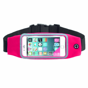Športna torba ZA okoli PASU 7" pink