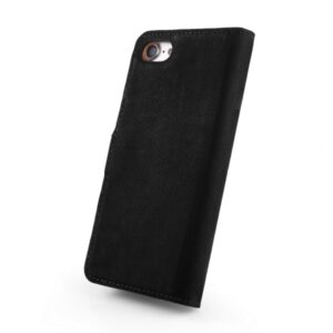 Surazo Onasi preklopna torbica za iPhone 8 - usnjena - črna