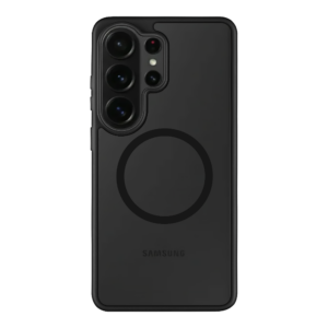 Tactical Asphalt MagForce silikonski ovitek za Samsung Galaxy S26 Ultra 5G - prozorno črn