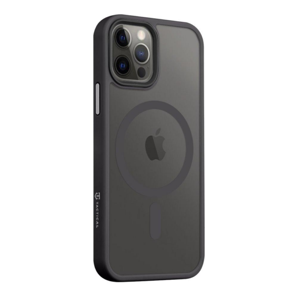 Tactical Asphalt MagForce silikonski ovitek za iPhone 13 Pro Max - prozorno črn - Image 2