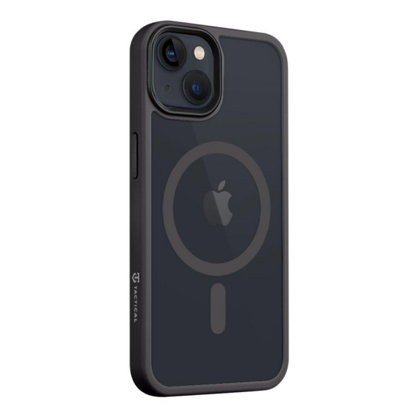Tactical Asphalt MagForce silikonski ovitek za iPhone 13 6.1 - prozorno črn - Image 2