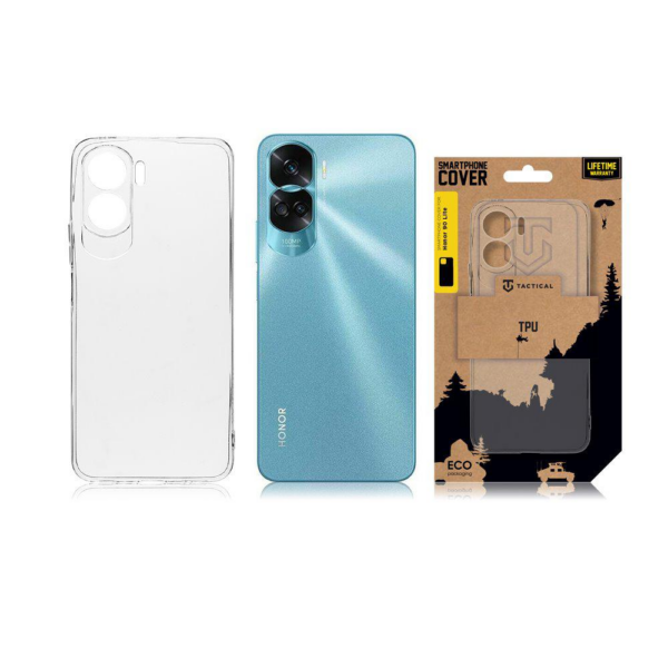 Tactical Clear Case 1,8 mm silikonski ovitek za Honor 90 Lite - prozoren - Image 3