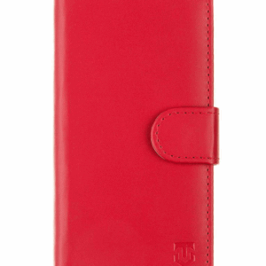 Tactical preklopna torbica Fancy Diary gladka Samsung Galaxy S25 FE - rdeča