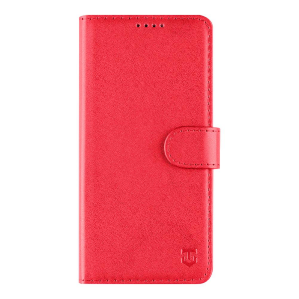 Tactical preklopna torbica Fancy Diary gladka Samsung Galaxy A55 - rdeča