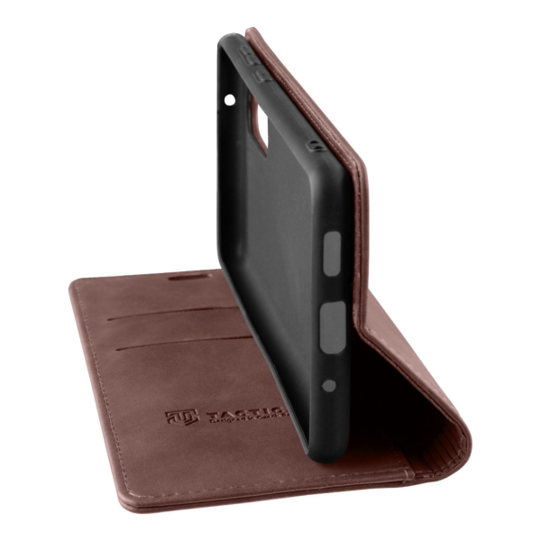Tactical Velvet usnjena preklopna torbica za Honor 90 - črna - Image 2