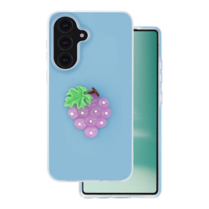 Tutti Frutti 2v1 silikonski ovitek za Samsung Galaxy A56 - moder