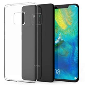 Ultra tanek silikonski ovitek za Huawei Mate 20 Pro - prozoren