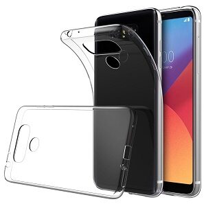 Ultra tanek silikonski ovitek za LG Q6 - prozoren
