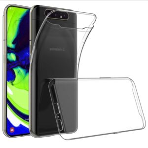Ultra tanek silikonski ovitek za Samsung Galaxy A80 A805 - prozoren