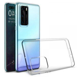 Ultra tanek silikonski ovitek za Huawei P40 - prozoren