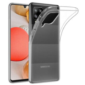 Ultra tanek silikonski ovitek za Samsung Galaxy A42 5G A426 - prozoren