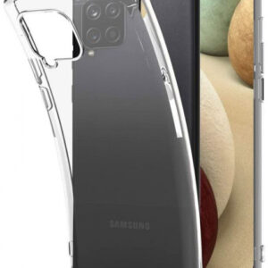 Ultra tanek silikonski ovitek za Samsung Galaxy A12 A125 - prozoren