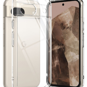 Ultra tanek silikonski ovitek za Pixel 8A - prozoren