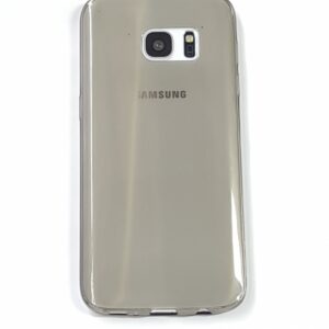 Ultra tanek silikonski ovitek za Samsung Galaxy S7 G930 - prozorno črn