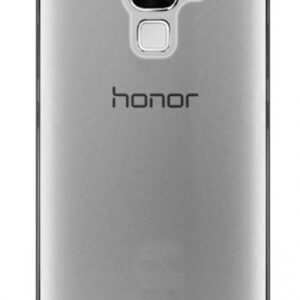 Ultra tanek silikonski ovitek za Huawei Honor 7 - prozorno črn