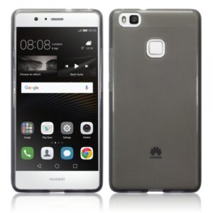 Ultra tanek silikonski ovitek za Huawei P9 Lite - prozorno črn
