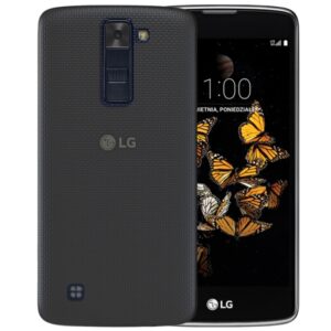 Ultra tanek silikonski ovitek za LG K8 K350N - prozorno črn