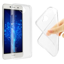 Ultra tanek silikonski ovitek za Huawei Y6 2017 - prozoren