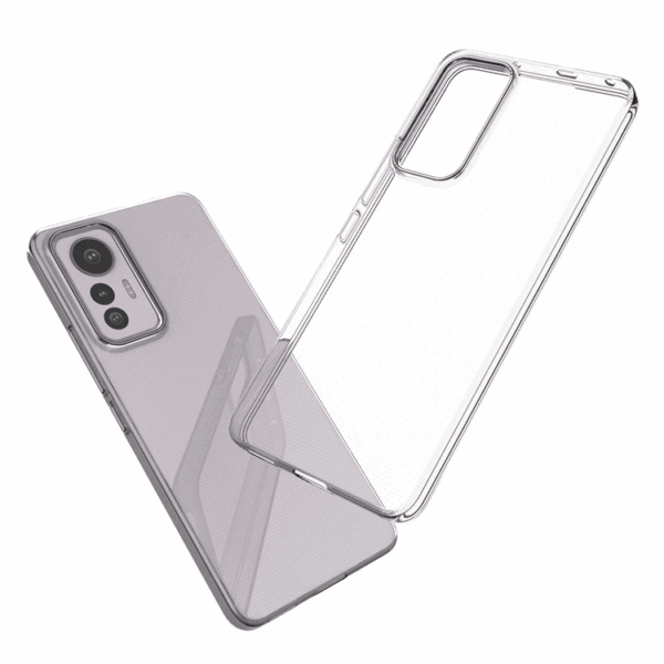 Ultra tanek silikonski ovitek za Xiaomi 12T / Xiaomi 12T Pro - prozoren - Image 2