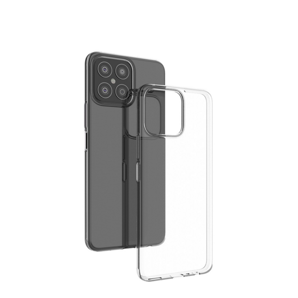 Ultra tanek silikonski ovitek za Honor X8 - prozoren - Image 3
