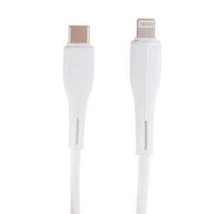 USAMS podatkovni kabel SJ405 U38 Lightning na Type C 2A dožina 1,2 m Fast charge 30W - bel