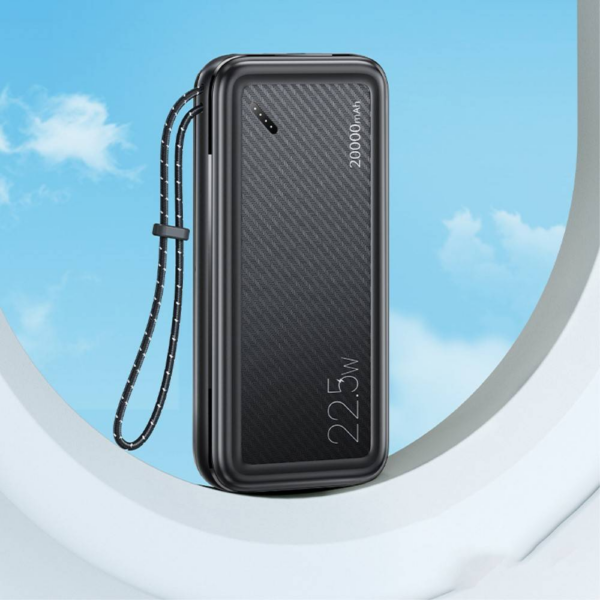 Usams zunanja baterija powerbank 20.000 mAh US-CD168 Quick Charge / PD 22,5W z 3x izhod - črn - Image 7
