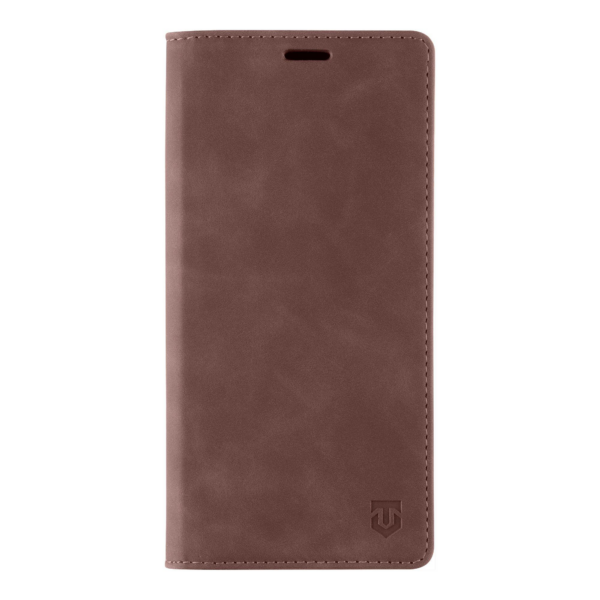 Velvet usenjena preklopna torbica za Honor Magic 5 Lite - rjava